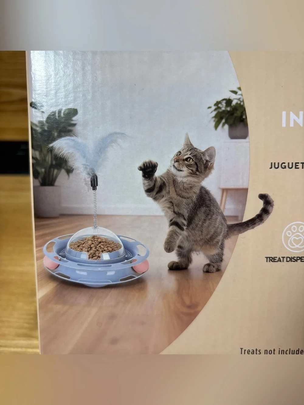Heart to Tail Interactive Cat Toy Treat Dispenser (Treat Not Included) NEW